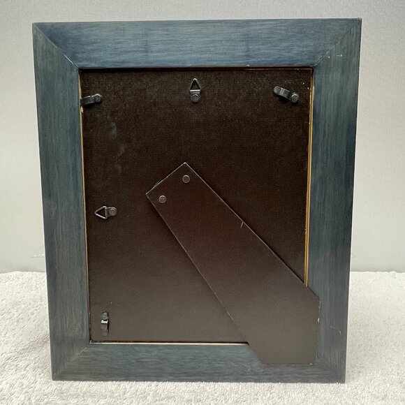NIBWT Malden 8 x 10 Photo Frame, Blue-Green & Blonde, Total = 13"T x 11 1/4" W - Picture 7 of 13